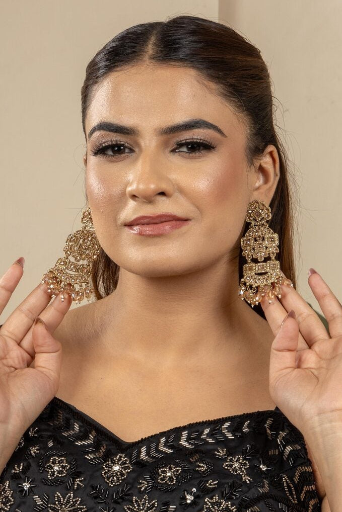 Regal Kundan Radiance Danglers