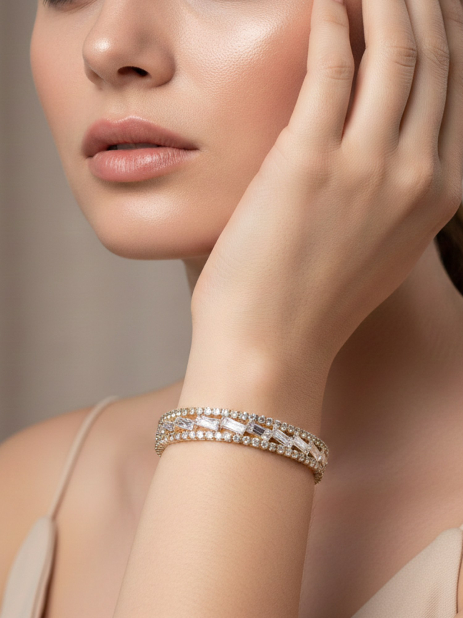 Blossom Baguette Brilliance Band