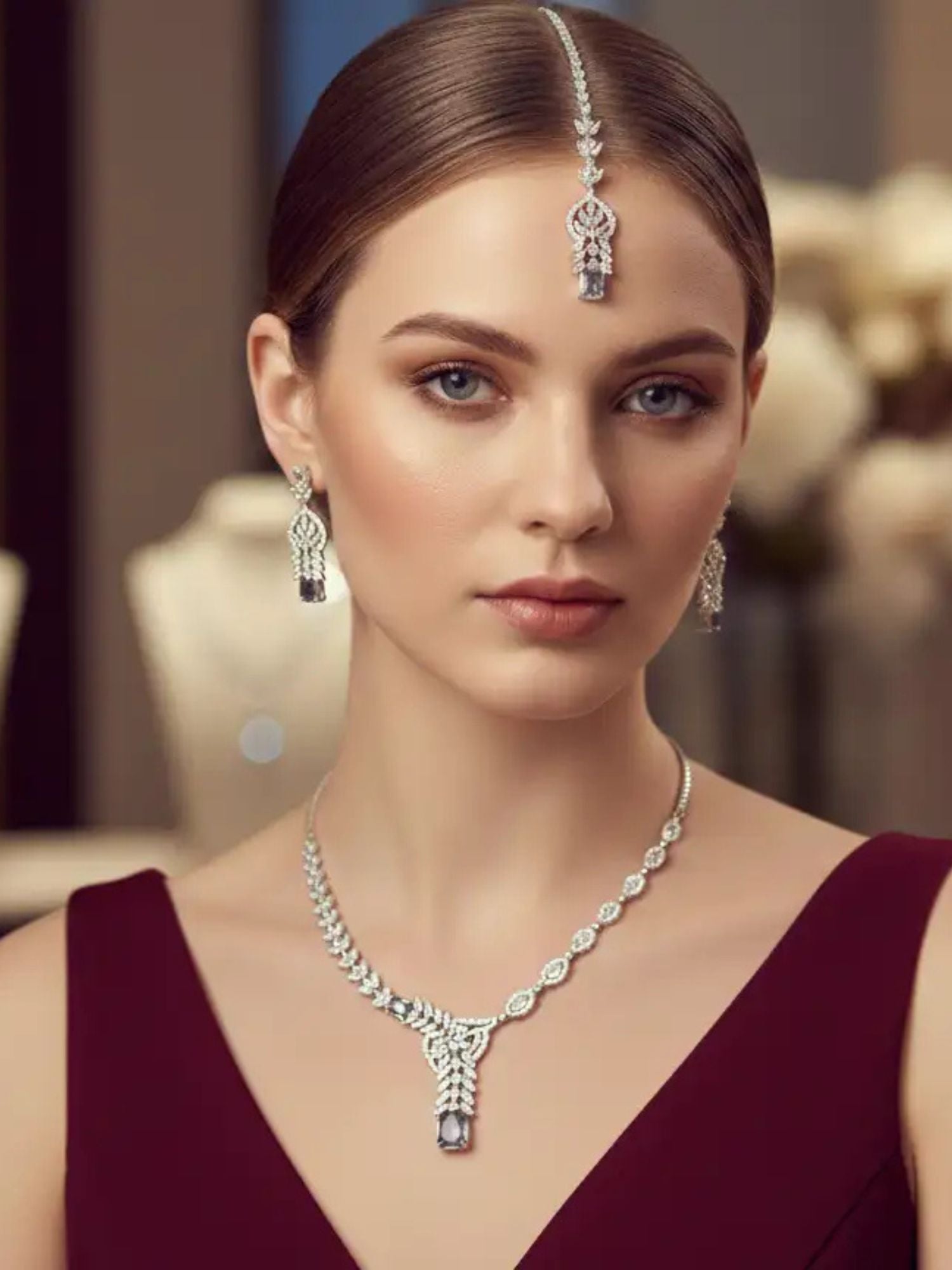 Divine Diamond silver Ensemble