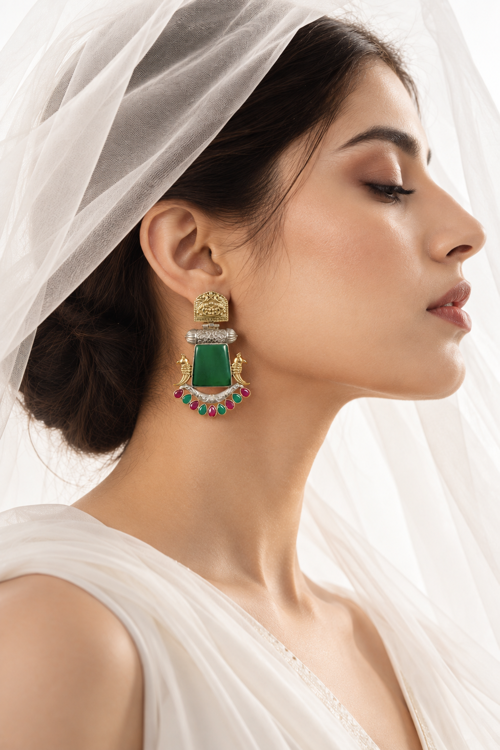 Tarini Matsya Heritage Danglers