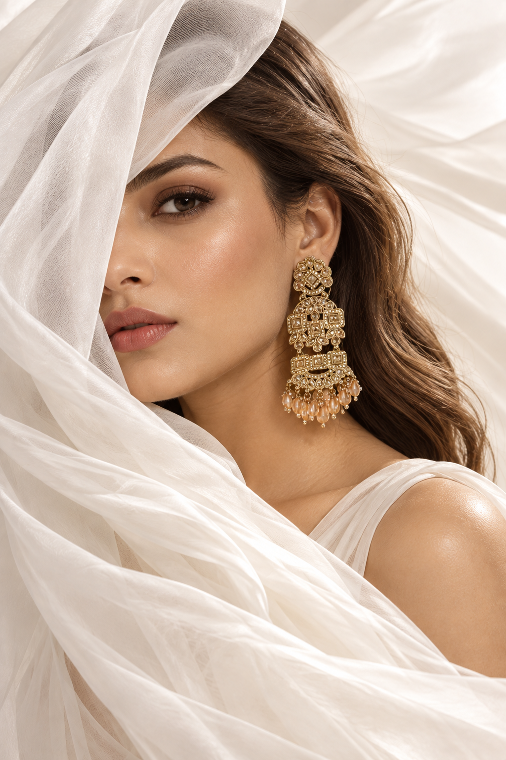 Regal Kundan Radiance Danglers